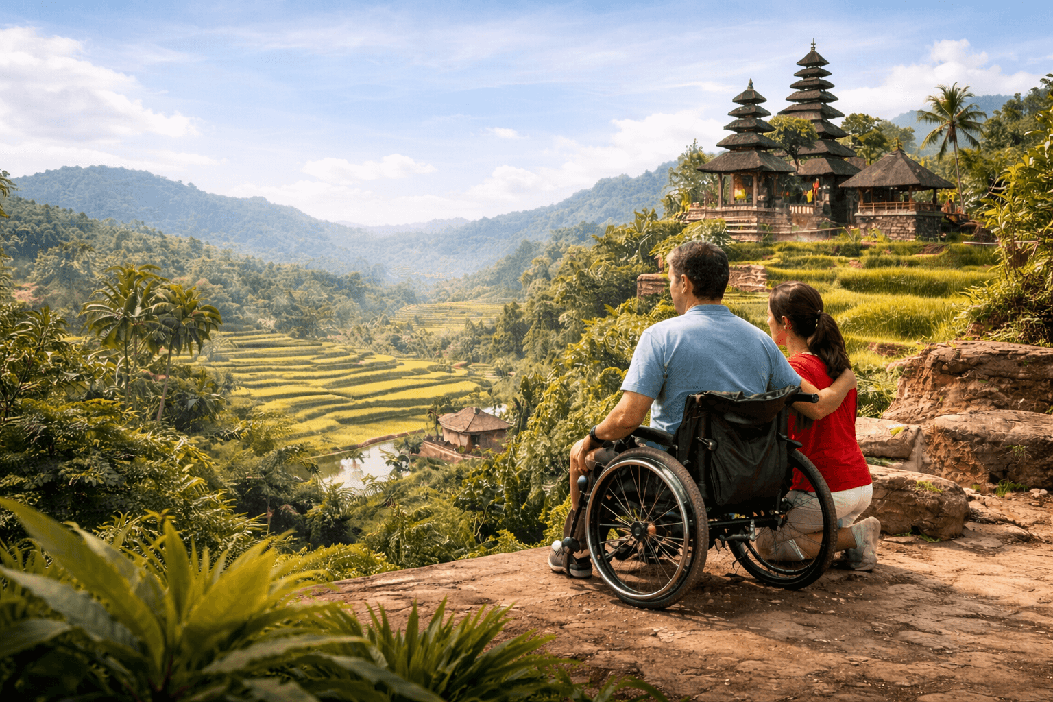 Wheelchair accessible tour & travel in Bali